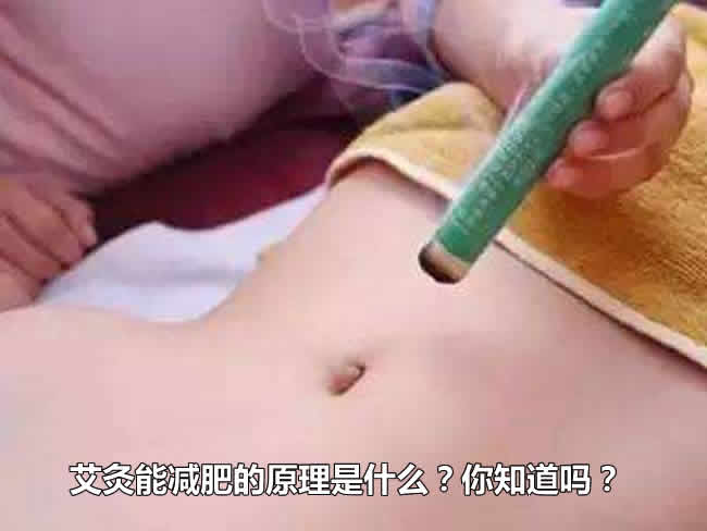 艾灸能减肥的原理是什么？你知道吗？